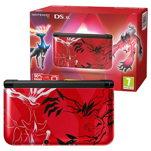 Nintendo 3DS XL Edición Limitada Pokémon X/Y Rojo Consola portátil